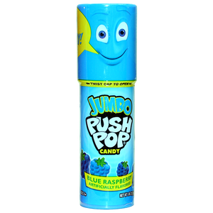 All City Candy Topps Jumbo Push Pop 1.06 oz - Case of 18 For fresh candy and great service, visit www.allcitycandy.com