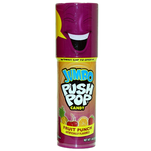 All City Candy Topps Jumbo Push Pop 1.06 oz - Case of 18 For fresh candy and great service, visit www.allcitycandy.com