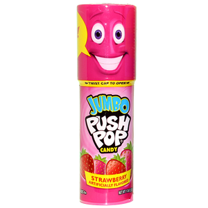 All City Candy Topps Jumbo Push Pop 1.06 oz - Case of 18 For fresh candy and great service, visit www.allcitycandy.com