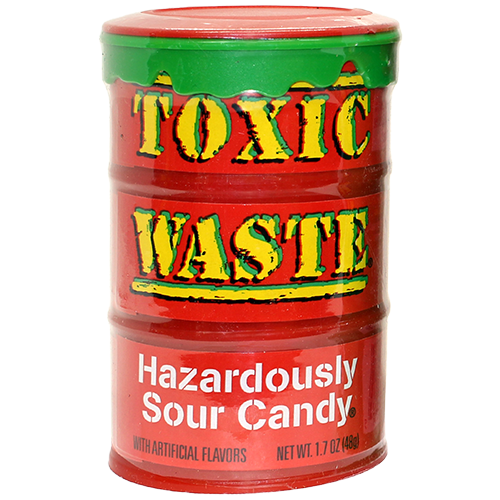 Toxic Waste Assorted Holiday Drums 1.7 oz. - Visit www.allcitycandy.com for great candy, service and delicious treats