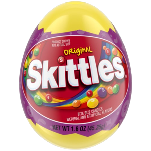 Skittles Easter Original 1.6 oz. Egg - Visit www.allcitycandy.com for great candy and excellent service. 