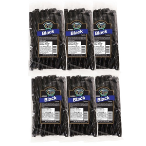 All City Candy Walnut Creek Jumbo Black Licorice Twists - 8-oz. Bag Walnut Creek Foods For fresh candy and great service, visit www.allcitycandy.com