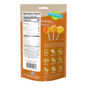 Yum Earth Ultimate Organic Anti-Oxidant Lollipops 3.3 oz. Bag - Visit www.allcitycandy.com for great candy and delicious treats! 