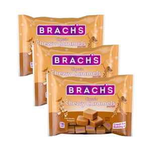 Brach's Classic Chewy Caramels 10 oz. Bag - Visit www.allcitycandy.com for great candy and delicious treats!