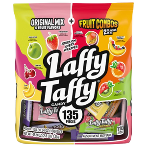 Laffy Taffy Halloween 135 Piece Original and Fruit Combo 45.9 oz. Bag - Visit www.allcitycandy.com for great candy and delicious treats!