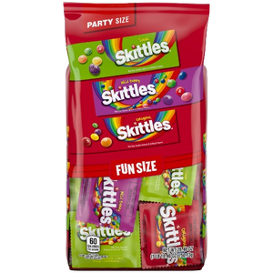 Skittles Mixed Variety Fun Size 26.46 oz. Bag - Visit www.allcitycandy.com for great candy and delicious treats! 