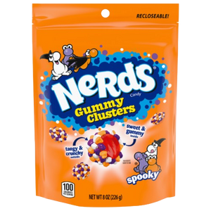 Nerds Spooky Gummy Clusters 8 oz. Bag - Visit www.allcitycandy.com for great candy and delicious treats! 