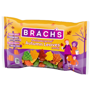 Brach's  Mellowcreme Autumn Leaves Candy 8 oz. Bag - Visit www.allcitycandy.com for great candy and delicious treats! 