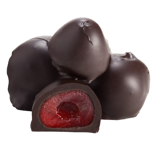 Dark Chocolate Cherry Cordials 1 lb. Gift Box - Visit www.allcitycandy.com for great candy and delicious treats! 