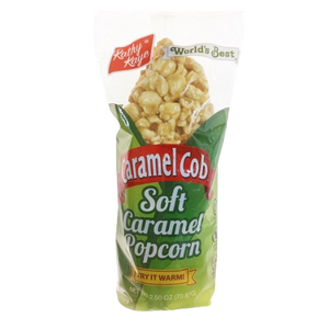 Kathy Kaye Soft Caramel Popcorn Caramel Cob 2.5 oz. - Visit www.allcitycandy.com for great candy and delicious treats! 