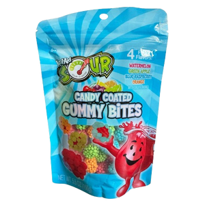 Kool-Aid Sour Candy Coated Gummy Bites 5.5 oz. Bag - Visit www.allcitycandy.com for great service and delicious treats! 