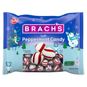 Brach's Soft Peppermint Candy 10 oz. Bag - Visit www.allcitycandy.com for great candy and delicious treats! 