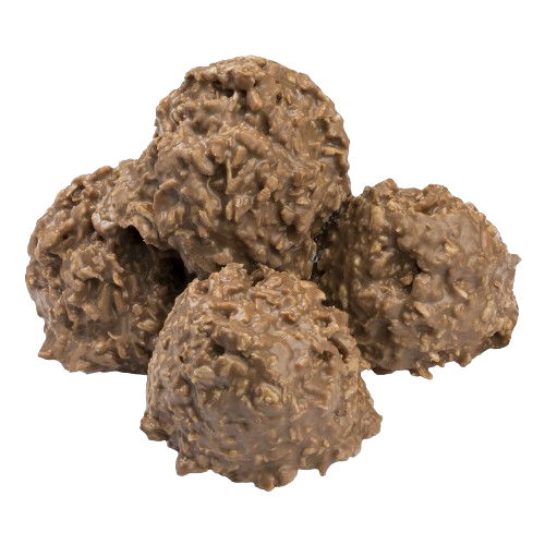 Milk Chocolate Coconut Haystacks 1 lb Gift Box - Visit www.allcitycandy.com for great candy, service and delicious treats! 