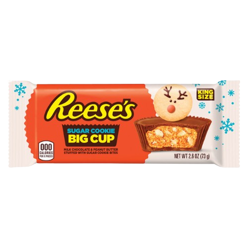 Reese's Sugar Cookie Big Cup 2.6 oz. - Visit www.allcitycandy.com for great candy, service and delicious treats!