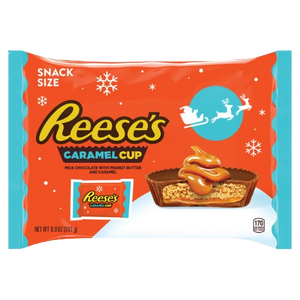 Reese's Holiday Caramel Cup Snack Size 9.9 oz. Bag - Visit www.allcitycandy.com for great candy, service and delicious treats!