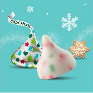 Hershey's Kisses Sugar Cookie 9 oz. Bag - Visit www.allcitycandy.com for great candy, service and delicious treats! 