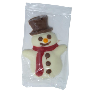 E&A White Chocolate Snowman 1 oz. - Visit www.allcitycandy.com for great candy, service and delicious treats!