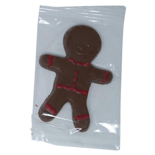 E&A Milk Chocolate Gingerbread Man 1 oz. - E&A Milk Chocolate Gingerbread Man 1 oz.