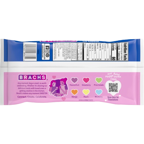 Brach's Conversation Hearts Go Global 8.5 oz. Bag
