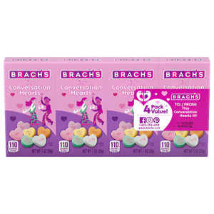 Brach's Tiny Conversation Hears 1 oz. Box - Value Packs - Visit www.allcitycandy.com for great candy, service and delicious treats!