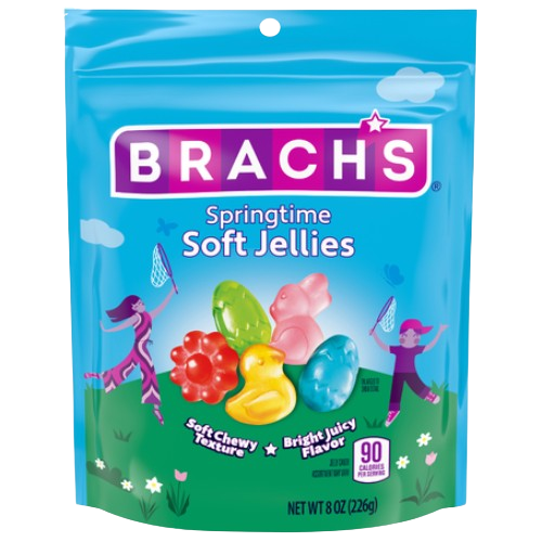 Brach's Springtime Soft Jellies 8 oz. Bag - Visit www.allcitycandy.com for great candy, service and delicious treats!