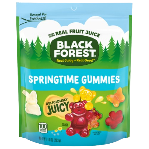 Black Forest Springtime Gummies 10 oz. Bag - Visit www.allcitycandy.com for great candy, service and delicious treats!