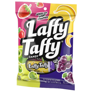 Laffy Taffy Assorted Mini Bars 3.5 oz. Bag - Visit www.allcitycandy.com for great candy, service and delicious treats!