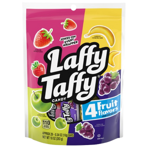 Laffy Taffy Assorted Mini Bars 10 oz. Bag -  Visit www.allcitycandy.com for great candy, service and delicious treats!