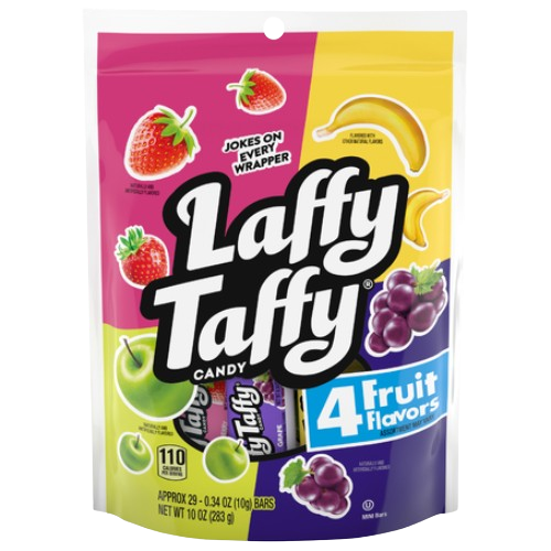 Laffy Taffy Assorted Mini Bars 10 oz. Bag -  Visit www.allcitycandy.com for great candy, service and delicious treats!