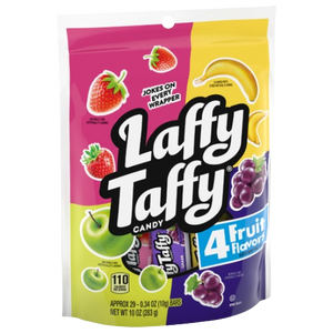 Laffy Taffy Assorted Mini Bars 10 oz. Bag -  Visit www.allcitycandy.com for great candy, service and delicious treats!