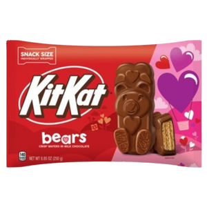 Kit Kat Valentines Bears Snack Size 8.85 oz. Bag - Visit www.allcitycandy.com for great candy, service and delicious treats!