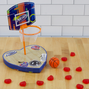 Frankford Nerf Basketball Heart with Gummy Candy 3.17 oz. Box - Visit www.allcitycandy.com for great candy, service and delicious treats!