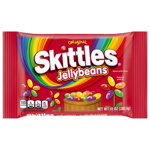 Skittles Original Jelly Beans 10 oz. Bag - Visit www.allcitycandy.com for great candy and delicious treats!