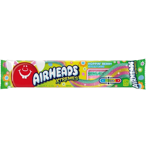 Airheads Extremes Hoppin Berry 2 oz. Tray - Visit www.allcitycandy.com for great candy and delicious treats!