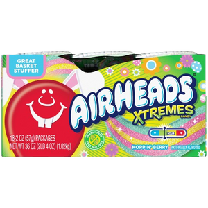 Airheads Extremes Hoppin Berry 2 oz. Tray - Visit www.allcitycandy.com for great candy and delicious treats!