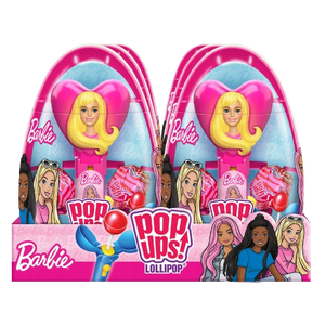 Barbie Pop Ups! Lollipop Jumbo Egg 0.7 oz - Visit www.allcitycandy.com for great candy and delicious treats!