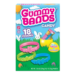 Flix Gummy Bands Easter 18 Count 7.61 oz. Box - Visit www.allcitycandy.com for great candy and delicious treats!