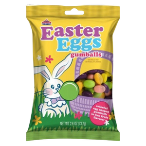 Carousel Easter Jumbo Egg Gumballs 2.6 oz. Bag - Visit www.allcitycandy.com for great candy and delicious treats!