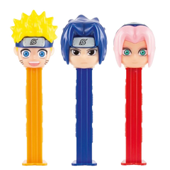 PEZ - Naruto Assortment - 1 Piece Blister Pack - All City Candy