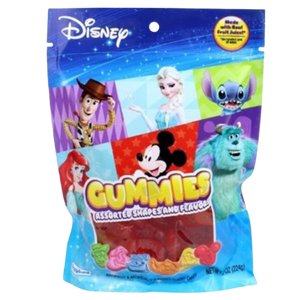 Disney Assorted Gummies 8 oz. Bag - Visit www.allcitycandy.com for great candy and delicious treats!