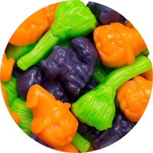 Albanese Spooktacular Gummi Mix - Bulk Bags - Visit www.allcitycandy.com for great candy and delicious treats!