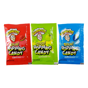 Warheads Halloween Sour Popping Candy 4 pack 0.98 oz. Bag - Visit www.allcitycandy.com for great candy and delicious treats!