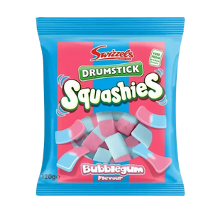 Swizzels Squashies Bubble Gum 120 g Bag