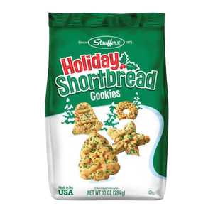 Stauffer's Holiday Shortbread Cookies 10 oz. Bag - Discover www.allcitycandy.com for bulk candy, chocolates, gummies & seasonal sweets. Perfect for parties, gifts & everyday treats—shop your favorites now!
