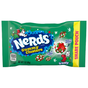 Nerds Holiday Frosty Gummy Clusters 3 oz. Bag - Discover www.allcitycandy.com for bulk candy, chocolates, gummies & seasonal sweets. Perfect for parties, gifts & everyday treats—shop your favorites now!