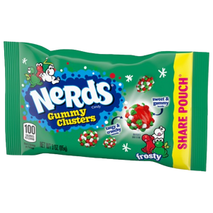 Nerds Holiday Frosty Gummy Clusters 3 oz. Bag - Discover www.allcitycandy.com for bulk candy, chocolates, gummies & seasonal sweets. Perfect for parties, gifts & everyday treats—shop your favorites now!