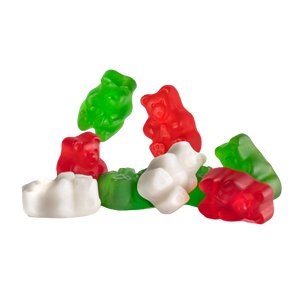Albanese Christmas Gummi Bears 8.5 oz. Bag - Discover www.allcitycandy.com for bulk candy, chocolates, gummies & seasonal sweets. Perfect for parties, gifts & everyday treats—shop your favorites now!