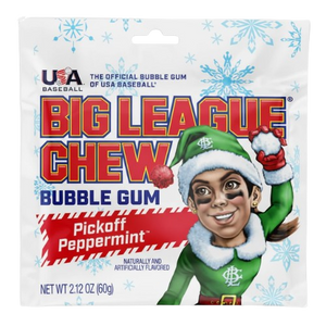 Big League Chew Pickoff Peppermint 2.12 oz. Pouch - Discover www.allcitycandy.com for bulk candy, chocolates, gummies & seasonal sweets. Perfect for parties, gifts & everyday treats—shop your favorites now!