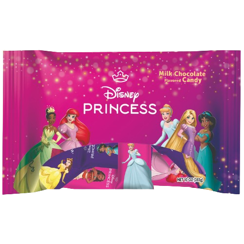 Disney Princess Milk Chocolate Mini Bars 10 oz. Bag - Discover www.allcitycandy.com for bulk candy, chocolates, gummies & seasonal sweets. Perfect for parties, gifts & everyday treats—shop your favorites now!