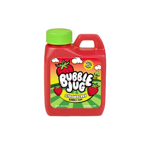 Bubble Jug Strawberry Gum 1.94 oz. - Discover www.allcitycandy.com for bulk candy, chocolates, gummies & seasonal sweets. Perfect for parties, gifts & everyday treats—shop your favorites now!